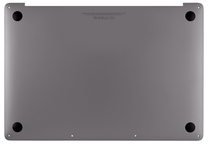 923-01789 Apple Bottom Case, Space Grey For MacBook Pro 15