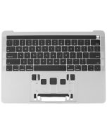661-13160 Apple Top Case with Battery, Silver, for MacBook Pro 13"  2018 & 2019 4TB3 A1989 