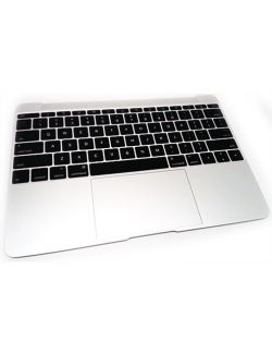 661-06794 Apple Top Case with Keyboard, Silver for MacBook 12" 2017 A1534