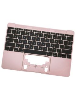 661-06796 Apple Top Case with Keyboard, Rose Gold for MacBook 12" 2017 A1534 