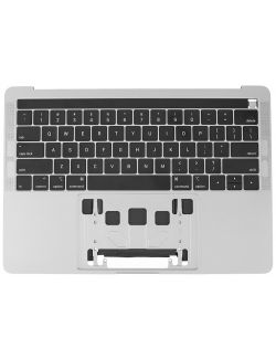 661-13160 Apple Top Case with Battery, Silver, for MacBook Pro 13"  2018 & 2019 4TB3 A1989 