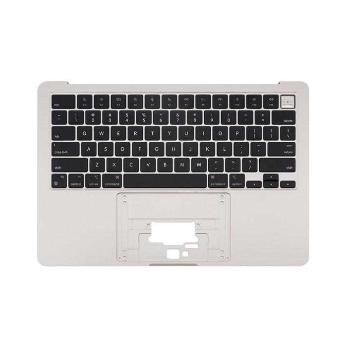 661-25687 Apple Top Case Assembly for MacBook Air 13" 2022 M2 CHIP Starlight  A2681 