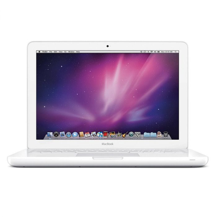 MacBook 2.4Ghz Intel Core 2 Duo 2GB 250GB SuperDrive iSight White 13" MC516 Mid 2010 - Refurbished