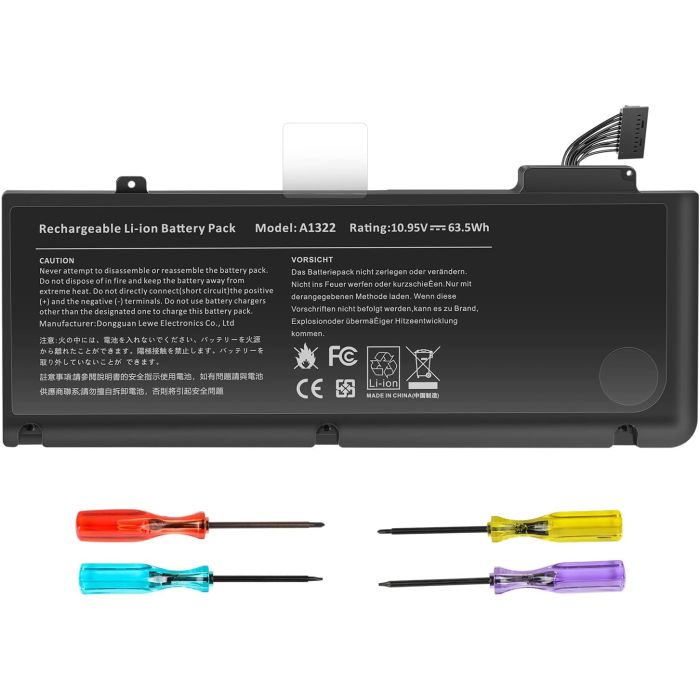 A1322 Apple replacement Battery for MacBook Pro 13" 2009-2012 A1278 NEW